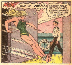the-spinner-rack:  Wow! Who-Is-He?!? (by Bill Everett from Sub-Mariner #54, 1972) 