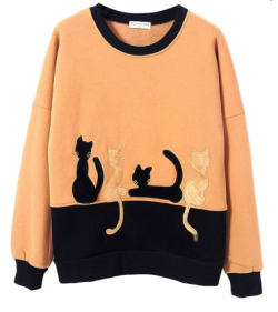 babesandclothes:  Today’s theme is adorable sweaters Colorblock Cat Print Lovely Panda Sweater Colorblock Sheep Pattern Lovely Patterned Print Cherry Print Sweater Flower Print Sweater 