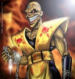 ironfuckinmaiden-fc:  Eddie Scorpion  de Mortal Kombat