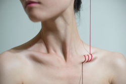 wetheurban:   YUNG CHENG LIN The work of Taiwanese photographer Yung Cheng Lin (aka “3cm”) is a sensitive and surreal observation of the female condition. Sexuality, menstruation, maturity and birth are all running themes in his photos, an ongoing