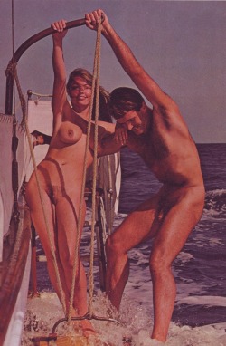 christiannaturist:  dianewebber:  No better way to spend your day on a boat in the sun than nude with your spouse!  I can’t wait to go boating when the weather warms up! 