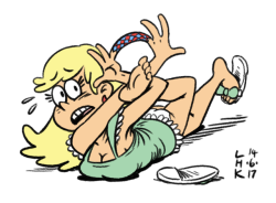 grimphantom2:  ninsegado91: largehadronkalidah:   Drawthread:  Leni (The Loud House) getting herself stuck in a Chinese finger trap.   MediBang Paint Pro   Lol, poor Leni  That’s possibly the worst way to get stuck in a Chinese finger trap…..worth