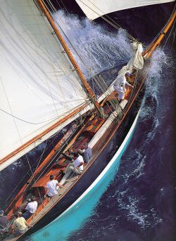 jp-sailor:  Pen Duick, A Hundred Years of Passion, 1898 Photo by Gilles Martin-Raget  Gorgeous keel shot