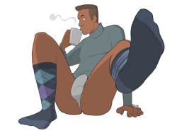 pluvatti-revived:  I love autumn. Argyle socks, sweaters and coffee. :D