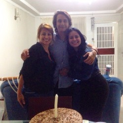 Cumpleaños con mi mama y mi hermana