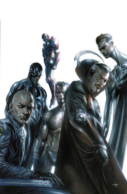 primog:  New Avengers (Illuminati) art by Gabriele Dell’Otto going to do batch post of his works.