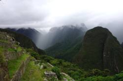from the breathtaking Machu picchu. Peru. Jan 2016.