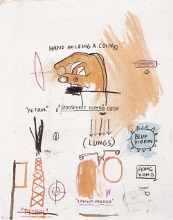 dappledwithshadow:  Jean-Michel Basquiat Currency 
