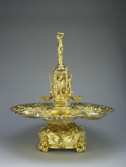 acrosscenturiesandgenerations:  ▪The Plymouth Fountain. Date: ca.1640 Attributed to: Peter Oehr I Medium: Silver gilt with later copper editions.