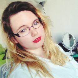 Yesterday I Felt Extremely Beautiful And Sexy With My Red Lipstick On.
