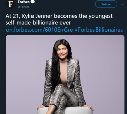 whyyoustabbedme:  Here’s another “self-made” billionaire that nobody is talking about Pat  McGrath became a billionaire when Kylie Cosmetics was worth 迀  million. Yet the media was still obsessed with “Kylie is almost a  self-made billionaire!”