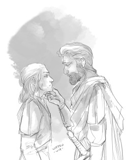 can&rsquo;t concentrate enough to finish but i wanted to share anyway because gUESS WHAT THERE&rsquo;S A NEW SHIP IN TOWN AND I HAVE FEELINGS they don&rsquo;t have canon designs yet so these are my brain children but i present you with the first asoiaf