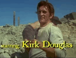 el-mago-de-guapos: Kirk Douglas &amp; Michael Blodgett “There was a Crooked Man…” (1970)  Kirk Douglas is 100 now&hellip; hopefully it’s okay that I’m reblogging this.