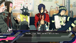 yaoi-is-totally-canon: It looks like they’re having an Intervention for Noiz “Why the fuck are you all looking at me?” “Noiz-san, we’re here because we all care about you-” “Like hell we do! But something has to be done about it!”  “About