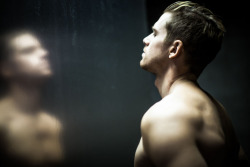 &ldquo;FOILED&rdquo; (reflection and fog) a study on the american hero.  perception is everything. model : steven edward dehler photographed by Landis Smithers
