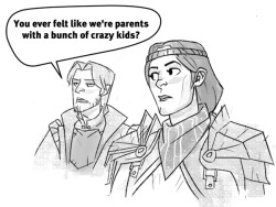 me-and-my-mechanics:  sgtbuhlovsky:  this was the day i discovered manga studio.  ohmygod this is so accurate and THAT VARRIC yess 