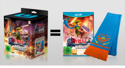 mynintendonews:  Hyrule Warriors Bundle With Link’s Scarf Available For North America Exclusively At Nintendo World Store The wonderful Hyrule Warriors special edition set with Link’s Scarf will be available for North American residents - but it’s