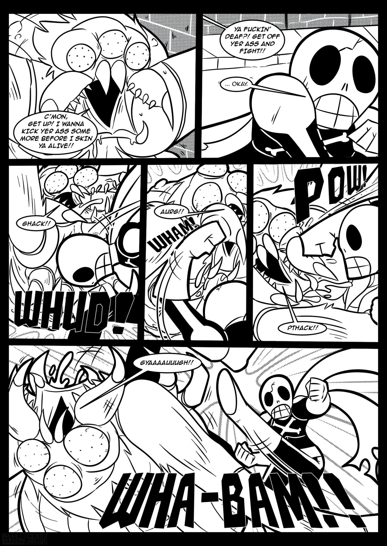 The first ten pages of a tokusatsu-inspired comic series I’m working on called