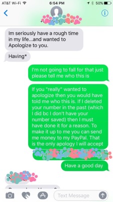 la-diablareina:  Lmao Tinder Doctor is asking for forgiveness after a year!!! He completely fucked me over last year and I hate this fucker. So he texted me out of the blue wanting to talk and to apologize and I didn’t recognize his number and told