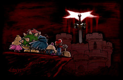 scothalbach:  Super Mario RPG: Legend of the Seven Stars 11x17&quot; print I’m selling at my #MAGFest table! 