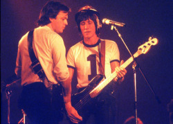 lucy-pepper:  David Gilmour - Roger Waters, Young Lust 