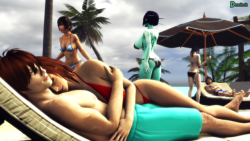 This is the full image of my new Twitter Profile Header. Still enjoying posing the cuddles. I may decide to make the Beach House Island Deadbolt’s new home. Before this I was considering the Mass Effect 3 apartment and sortta did so for awhile, but