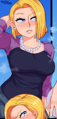 thee amazing&hellip;.uh hm &ldquo;assets&rdquo; of android 18~ 