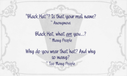black-hat-inc:  “I’ve had my hat since the very first time I came here.“