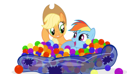 roguebronydom:  The Ashleigh Ball Pit. I regret nothing,  &hellip;. &gt;w&lt; Pffft! 