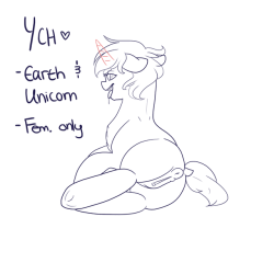 liefnsfw: YCH Auction~ http://ych.commishes.com/auction/show/G0H/eat-me-ych/  A friend is doing a YCH. YOu like horse butt? Of course you do, why else are you here?