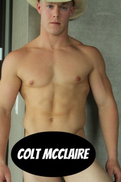 COLT McCLAIRE at GayHoopla - CLICK THIS TEXT to see the NSFW original.  More men here: http://bit.ly/adultvideomen