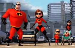 bobbelcher:  First Look at Incredibles 2 (2018)“Incredibles 2 picks up, literally, where the first film left off, with Mr. Incredible and Elastigirl battling The Underminer, while Violet and Dash are stuck with babysitting Jack-Jack,” says writer-director