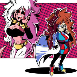 1nsert-art-here: Android 21 is pretty cool   &lt; |D’‘‘