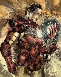 herochan:  Iron Man Illustration by JP Valderrama