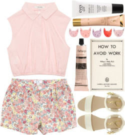 Thepolyvorecollection:  Day Wear - Girly Pink. By Pretty-Basic Featuring Aesop  