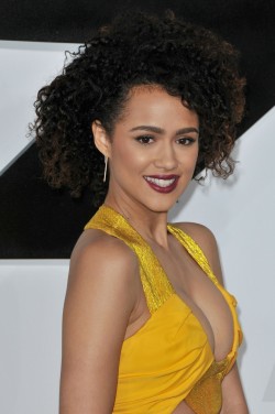 famoustits23:  220 NATHALIE EMMANUEL Age 27. Bra size 32B Set number 220 from famoustits23 BORN: Essex. ENGLAND TV: Hollyoaks, Game of Thrones FILMS: Furious 7, Maze Runner:  The Scorch Trials FOR PAUL