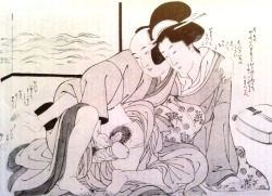 archive-erotica:  Utamaro school untitled 