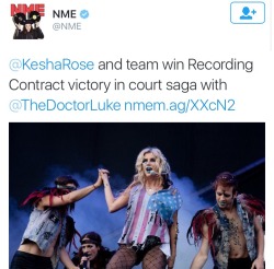 shutthefuckupgabi:  naked-yogi:  espikvlt: snatchingyofav:  KESHA WON THE CASE 🎉🎊🎈  OH MY GOD. YES, BABY, YES. I AM SO HAPPY. I WAS THERE FOR HER WHEN TIK TOK CAME OUT AND EVERYONE TREATED HER LIKE SHIT AND I AM HERE FOR HER NOW. YES YES YESSSS
