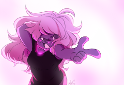 angry-nettle:  I was listening to Nicki Minaj and I imagined Amethyst dancing to it. 