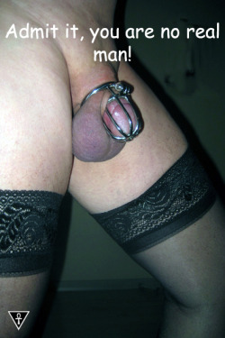 morgainetv:  Support forced chastity and feminised men prostituition
