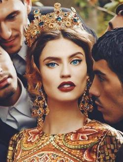 Golden-Gal:  Bianca Balti For Dolce &Amp;Amp; Gabbana Fall 2013 Campaign
