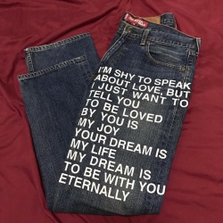 fkkieran: the most beautiful jeans in existence