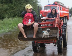 Floods In Russia / Photo By Сергей Фадеичев / Итар-Тасс