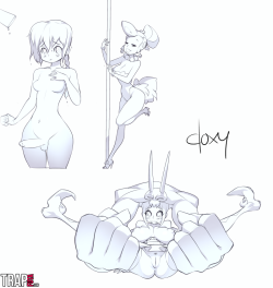 https://www.patreon.com/doxydooWednesday Raffle sketches for platinum level supporters.