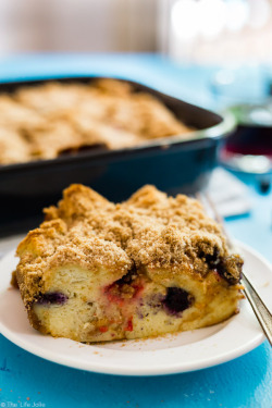 foodffs:   This Baked French Toast with Mixed Berries is the best easy brunch recipe for entertaining!      PRINT THE RECIPE: http://www.thelifejolie.com/baked-french-toast-with-mixed-berries/Follow for recipesGet your FoodFfs stuff here