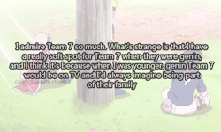 Confessanime: I Admire Team 7 So Much. What’s Strange Is That I Have A Really Soft