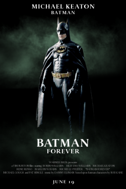 longlivethebat-universe:  Tim Burton’s Batman Forever  Just when you thought that movie couldn&rsquo;t get any worse, you find THIS. Either way it would STILL be god awful.