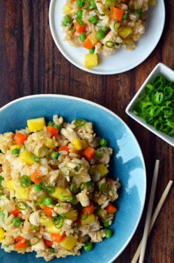 boozybakerr:  Easy Pineapple Chicken Fried RiceWhere Alcohol Is The Main Ingredient     this is one of my favorite foods