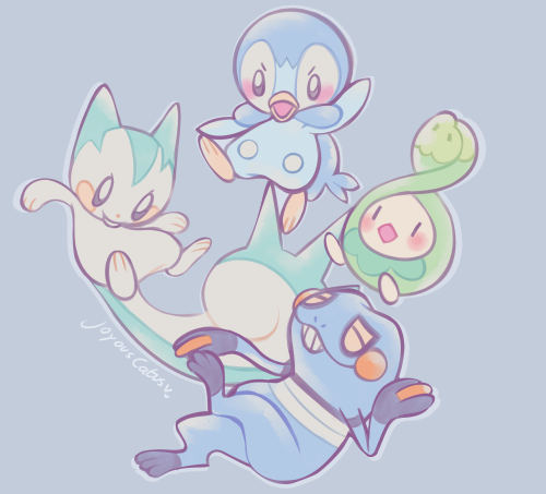 joyouscatus:Don’t mind me just planning my Sinnoh team for uhhhh no reason at all 💦💦
