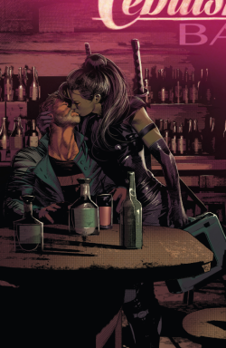 stars-quill: Gamora and Star-lord’s kiss in Infinity Wars #1